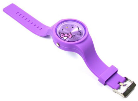 Hello Kitty Ručni časovnik 5708 silicone purple - pogled 4