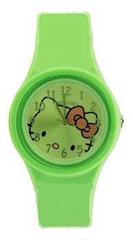 Hello Kitty Ručni časovnik 5708 silicone green - pogled 4