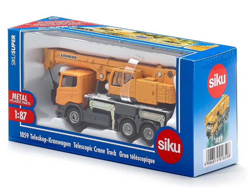 Siku Kamion sa dizalicom Liebherr 1859 - pogled 4