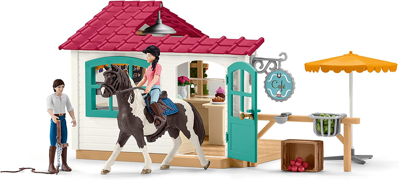 Schleich® Horse Club figure - Kafić u konjičkom klubu 42592 - pogled 4