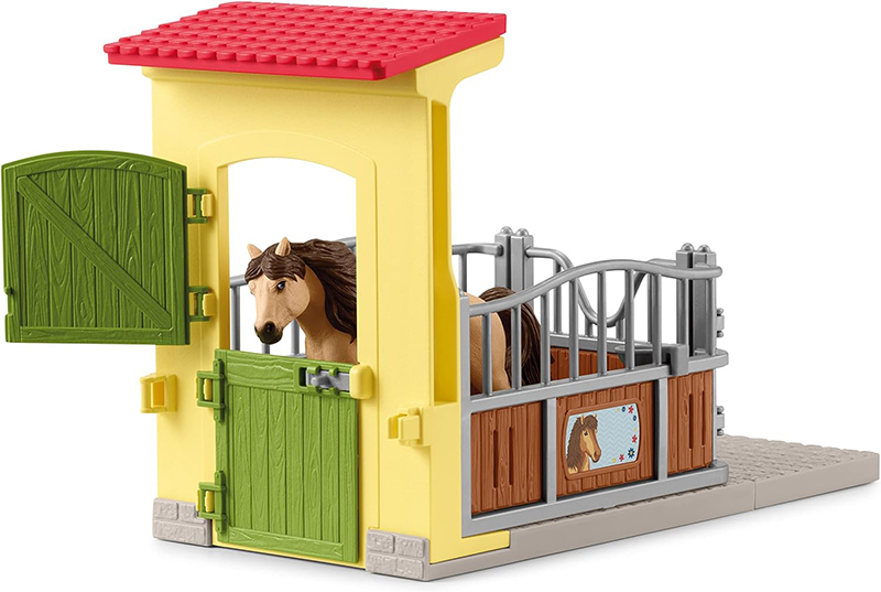 Schleich® figure Domaće životinje Konji - Boks za poni konja i islandski poni 42609 - pogled 4