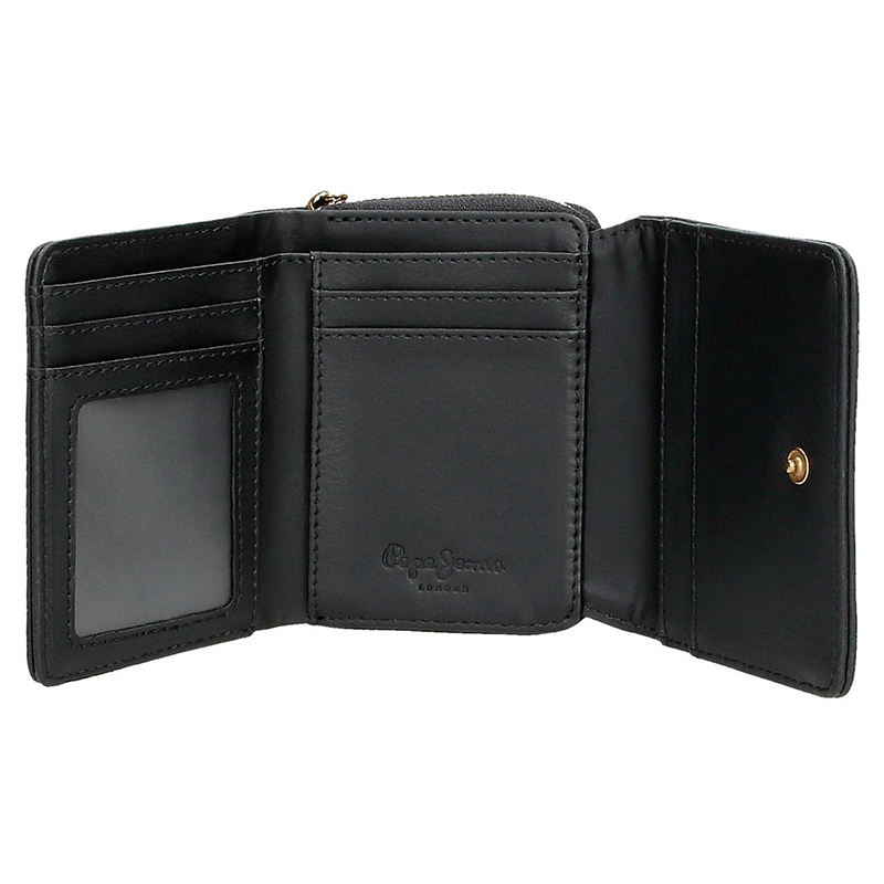 Pepe Jeans Novčanik 10cm Aurora black 75582 - pogled 4