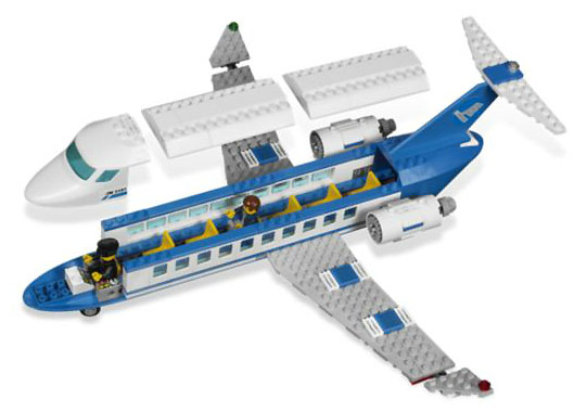 LEGO® City Putnički Avion LE3181 - pogled 4