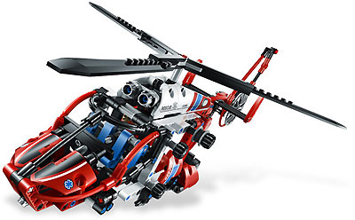 LEGO® Technic Spasilački helikopter LE8068     - pogled 4