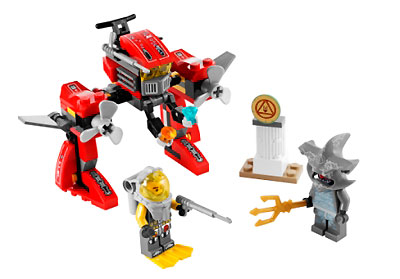 LEGO® Atlantis Seabed Strider LE7977 - pogled 4