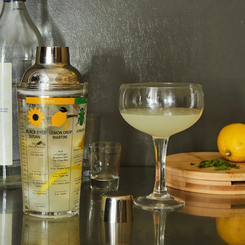 Koktel šejker Kikkerland Four Seasons - pogled 4