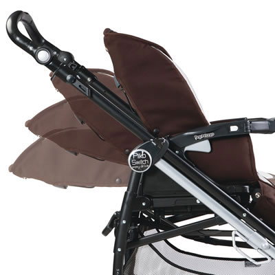 Peg Perego kolica Pliko Switch Compact Completo Apricot P3130051104 - pogled 4