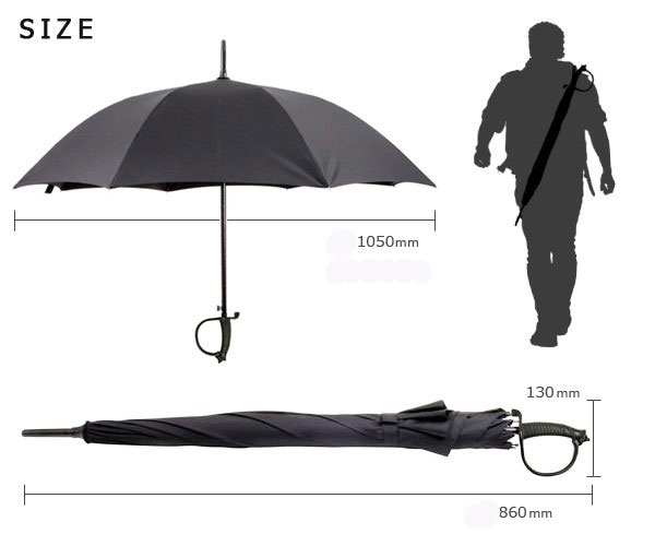 Kikkerland Kišobran Sablja UM10 - pogled 4