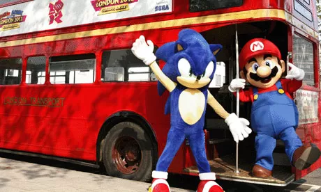 Nintendo Wii Olimpijski Paket Blue Mario and Sonic at London 2012 - pogled 4