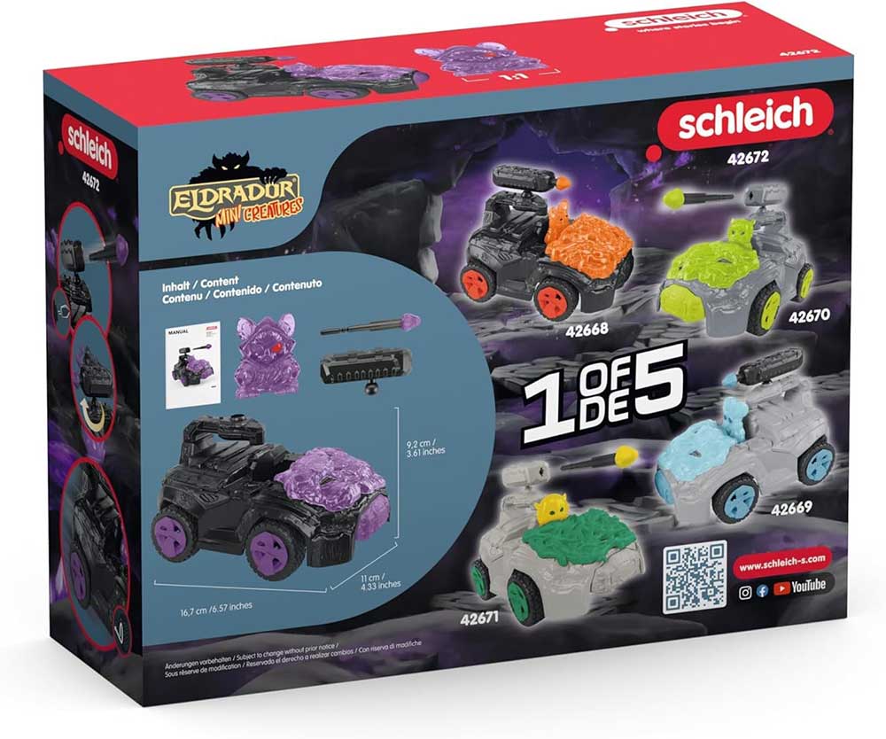 Schleich® Eldrador figurice - Crashmobile sa mini čudovištem Shadow 42672 - pogled 4