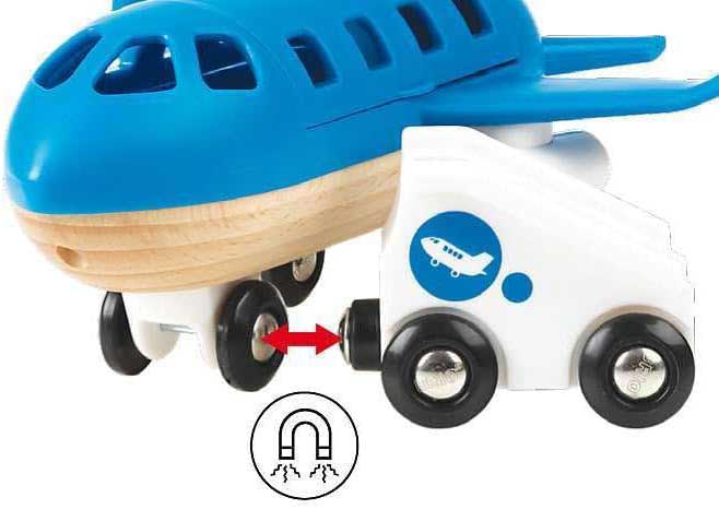 BRIO Igračka Putnički avion 33306 - pogled 4