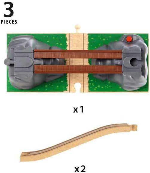 BRIO Igračka Dodatak za prugu - Pokretni most 33391 - pogled 4