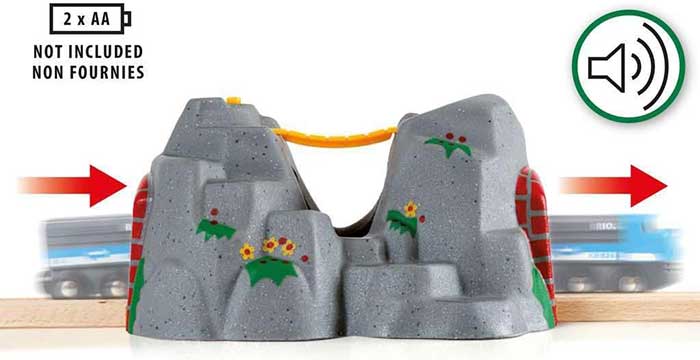 BRIO Igračka Zvučni tunel za prugu Avantura 33481 - pogled 4