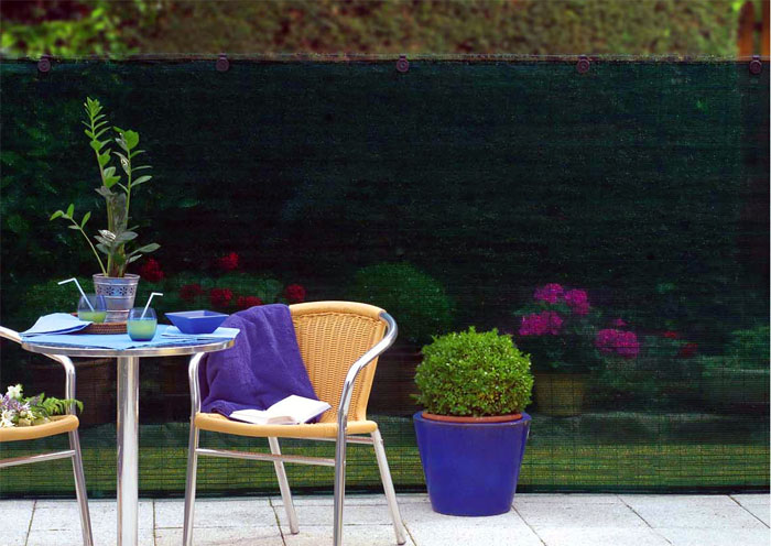 Platno za ograde 1.5 m x 50m pravi 95 procenata senke - pogled 4