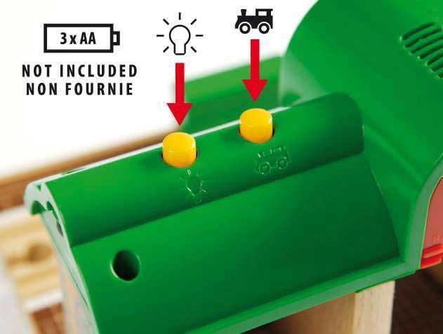 BRIO Igračka Železnička stanica sa zvukom i svetlom 33578 - pogled 4