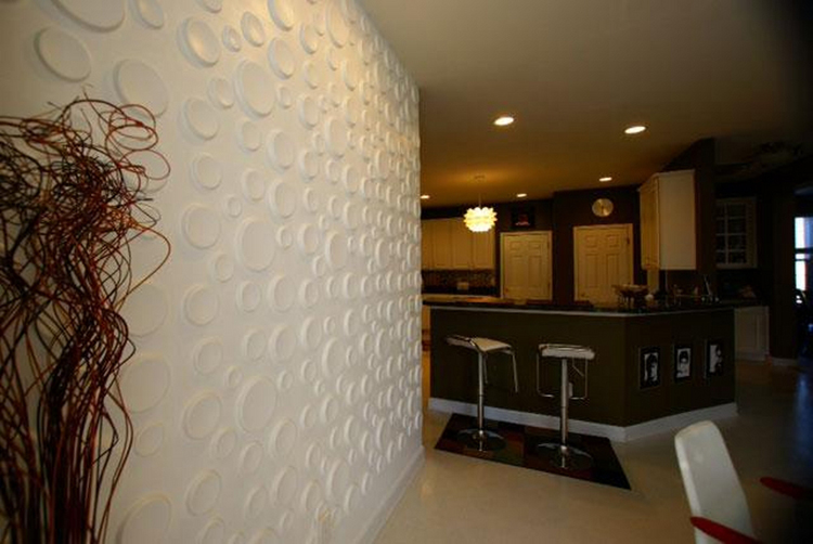 Dekorativni zidni 3D panel Craters 12 x 0.5 x 0.5 m - pogled 4