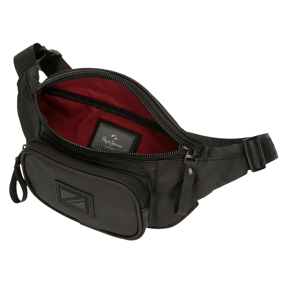 Torbica oko struka Pepe Jeans Hoxton black 73471 - pogled 4