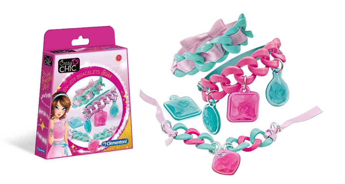 CLEMENTONI Dečiji kreativni set za pravljenje narukvica EN-JOY Bliss CL18535 - pogled 4