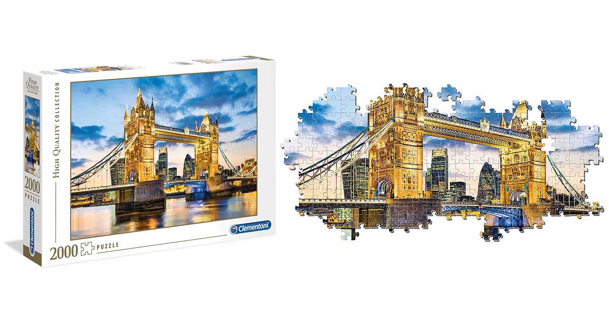 Clementoni Slagalica Tower Bridge London 2000 delova HQC CL32563 - pogled 4