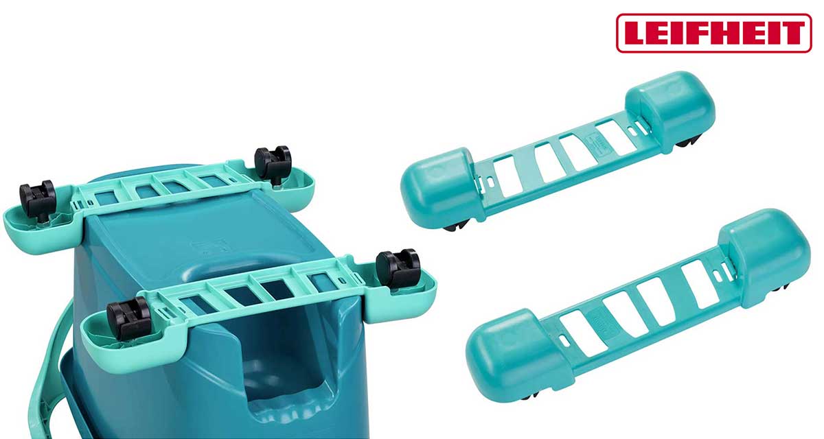 LEIFHEIT Podmetač za kantu sa točkićima Clean Twist LF 52103 - pogled 4
