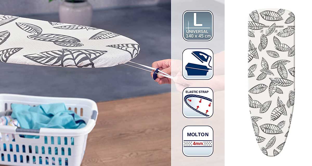 LEIFHEIT Navlaka za dasku za peglanje Airboard Express Perfect Steam L 140x45 LF71615 - pogled 4