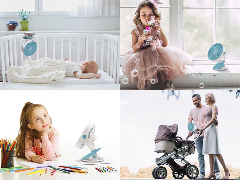 Punjivi mini ventilator sa štipaljkom BEPER P206VEN420 - pogled 4