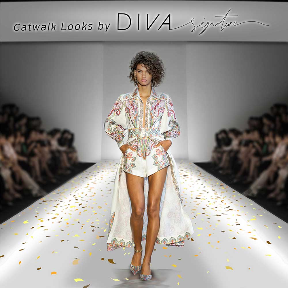 Profesionalni ultra tanki stajler za afro lokne Diva Signature Micro (10mm) DIVA07 - pogled 4