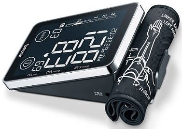 Merač Krvnog Pritiska Sa Ekranom Osetljivim Na Dodir i USB portom - Beurer BM 58 - pogled 4