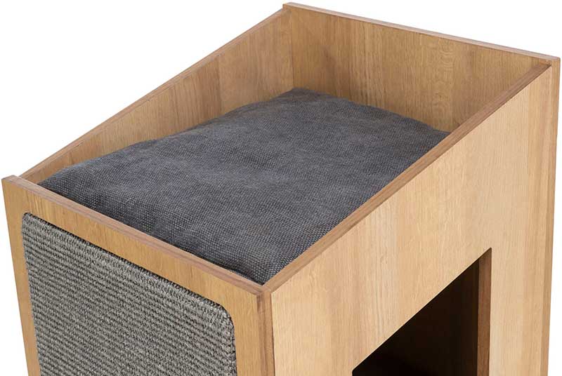 Grebalica za mačke sa dve kućice 105cm Tower City Style Trixie 44725 - pogled 4