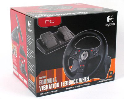 Logitech® Formula Vibration Feedback volan sa pedalama - pogled 4
