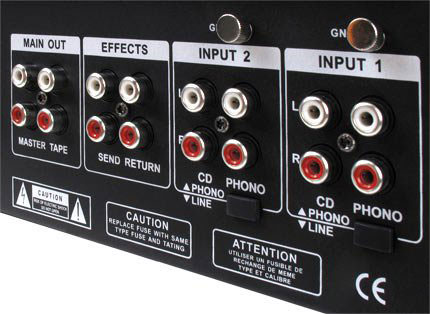 Pronomic DJM200 2-kanalni DJ Mixer - pogled 4
