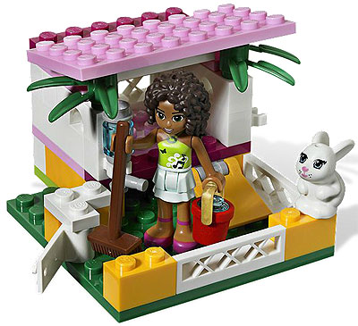 LEGO® FRIENDS Andrea - Kućica za zeca LE3938 - pogled 4