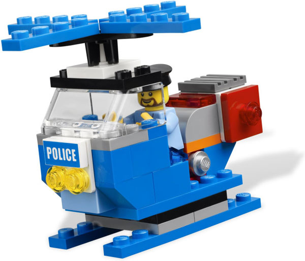 LEGO® Bricks and More Kocke - Policijski Set LE4636 - pogled 4