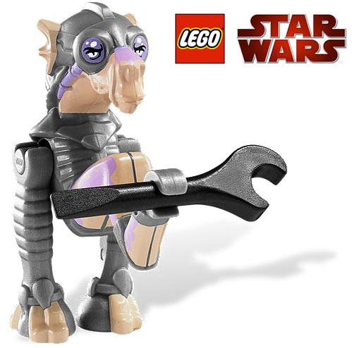 LEGO® STAR WARS™ Sebulba Podracer & Tatooine LE9675 - pogled 4