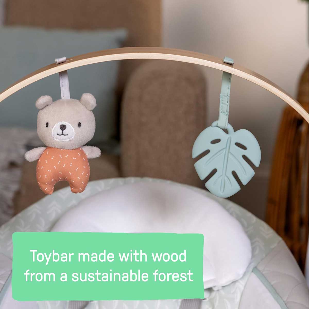 Ingenuity™ Ljuljaška za bebe Swing-n-Go Cosy Spot USB kabl 16968 - pogled 4