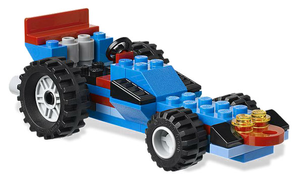 LEGO® Bricks and More Kocke - Plava Kutija sa Kockama LE4626 - pogled 4