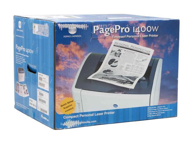 Konica Minolta PagePro 1400W - laserski printer - pogled 4