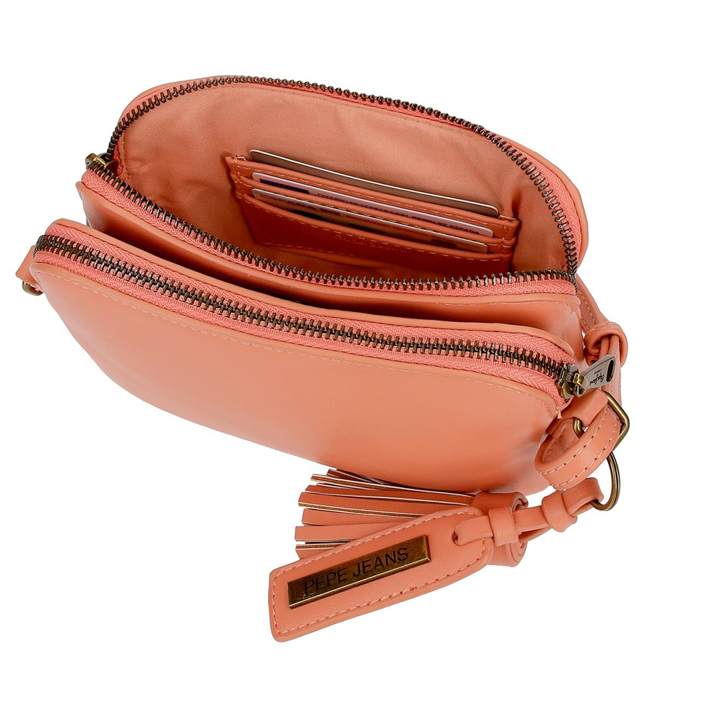 Pepe Jeans Torbica sa dve pregrade Naiara apricot 70950 - pogled 4