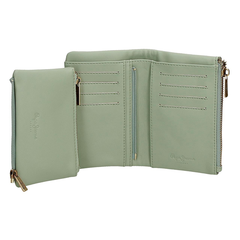 Pepe Jeans Novčanik Aurora 14cm mint 75583 - pogled 4