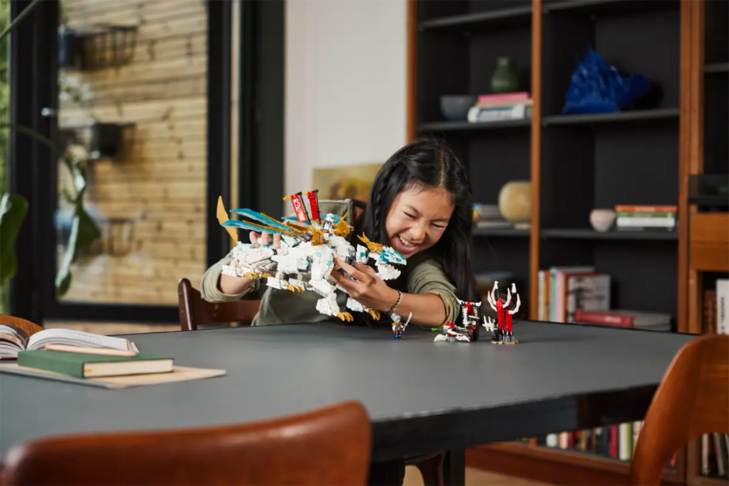 LEGO® NINJAGO® Kocke Zejnov Ledeni zmaj 71786 - pogled 4