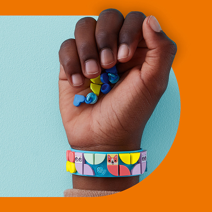 LEGO® DOTS Kocke Narukvica Moji ljubimci 41801 - pogled 4