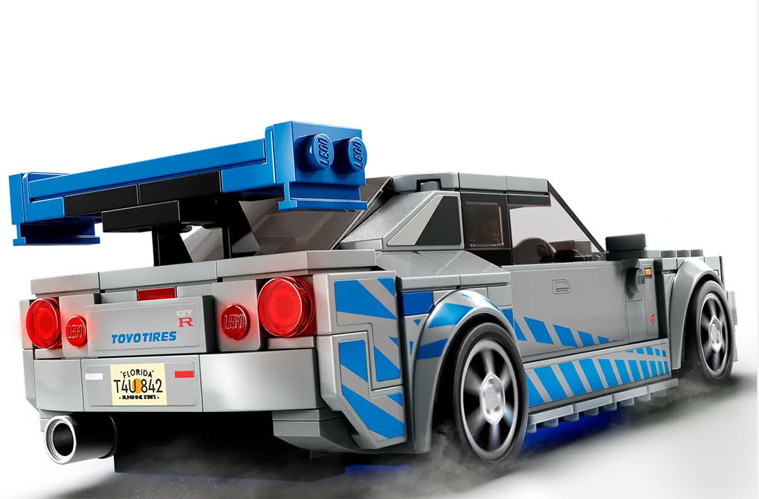 LEGO® Speed Champions Kocke Automobil 2 Fast 2 Furious Nissan Skyline GT-R (R34) 76917 - pogled 4