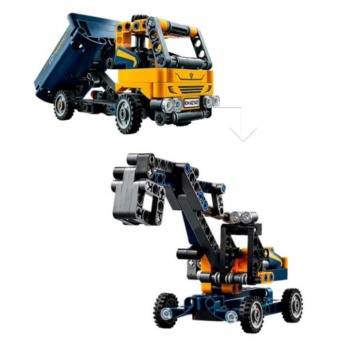 LEGO® Technic™ Kocke Kamion kiper 42147 - pogled 4