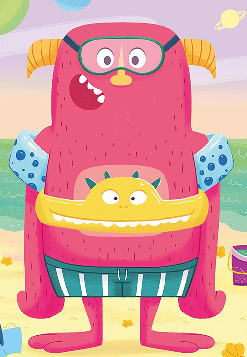 Ravensburger Slagalice 3x24 dela Mix and Match Čudovišta 05135 - pogled 4