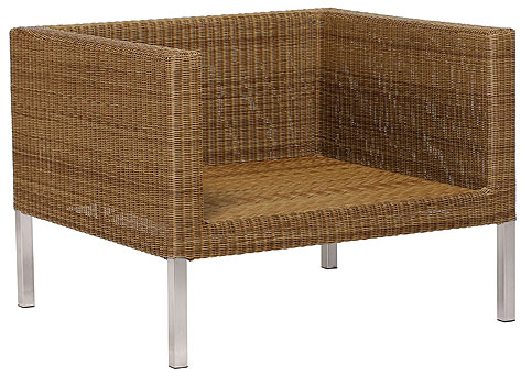 Lounge Set Oregano Cedar Brown - 2 Fotelje + Dvosed + Sto + Jastuci - pogled 4