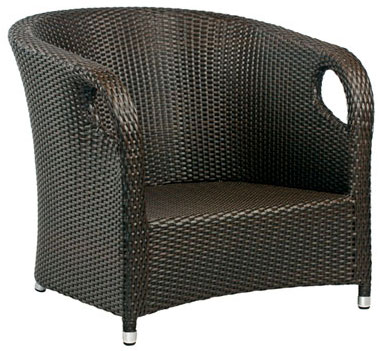 Garnitura Sardinia Dark Brown - 2 Fotelje + Dvosed + Sto + Jastuci - pogled 4