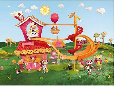 Mini Lalaloopsy Kućica Silly Fun House 514343 - pogled 4