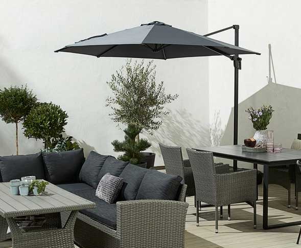 Viseći Banana Suncobran - pogled 4