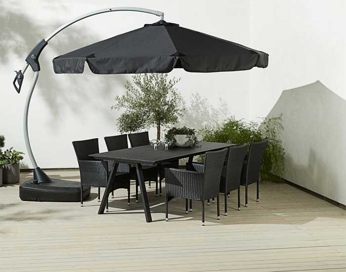 Viseći suncobran 300cm alu - pogled 4