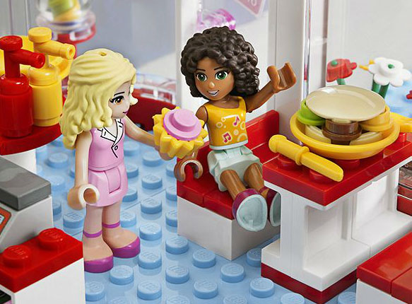 LEGO® Friends City Park Café LE3061 - pogled 4